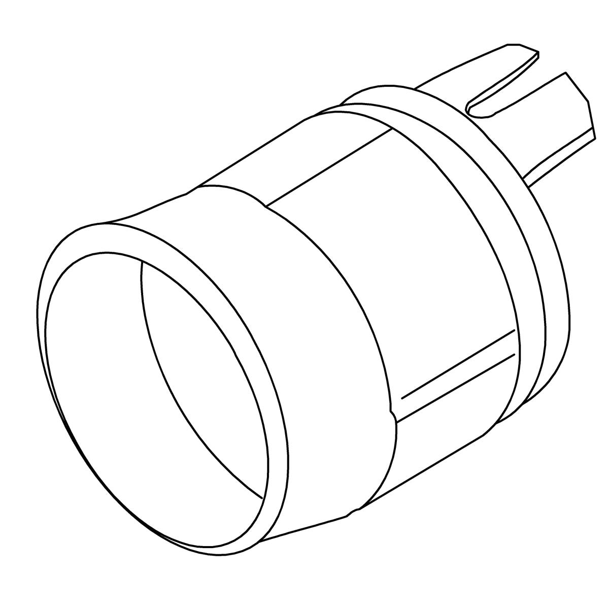 KOHLER Connector, Suction 1.5 Dia., K-1019719