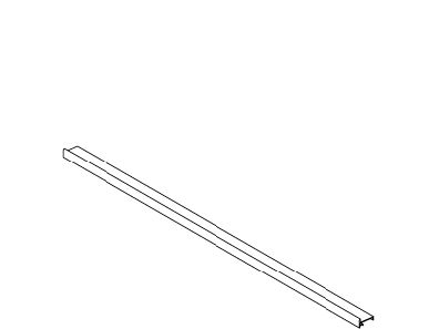 KOHLER Ix3946 118 Bottom Track 37.000" - Bright Silver, K-1019934-01-BDS