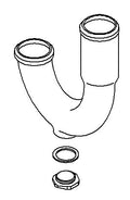 KOHLER Assembly, P-Trap - Polished Chrome, K-1020582-CP