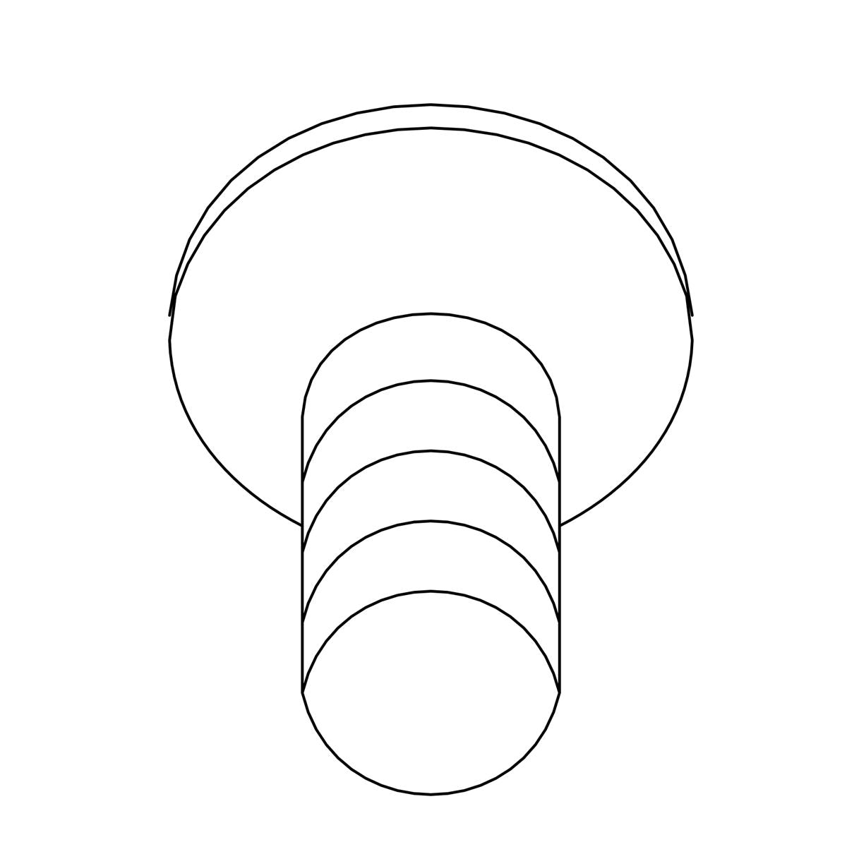 KOHLER Screw, M4 X 10 Mm L, K-1021965