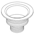 KOHLER Body, Strainer - Vibrant Moderne Polished Gold, K-1022559-PGD