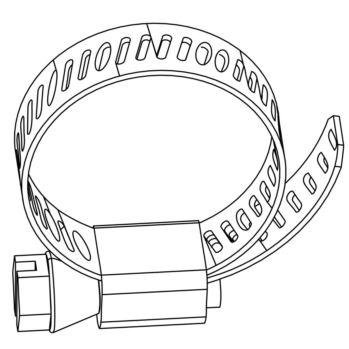 KOHLER Hose Clamp, 82 Id, K-1023643
