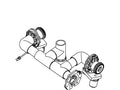 KOHLER Bfly Valve Sub-Assembly, 1360/65-H2, K-1023672