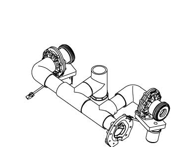 KOHLER Bfly Valve Sub-Assembly, 1360/65-H2, K-1023672