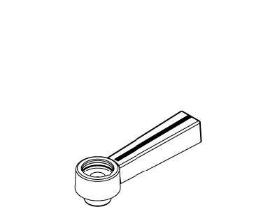 KOHLER Handle, Lav - Vibrant Brushed Nickel, K-1025000-A-BN