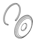 KOHLER Escutcheon Assembly - Vibrant Finish, K-1025210-VF