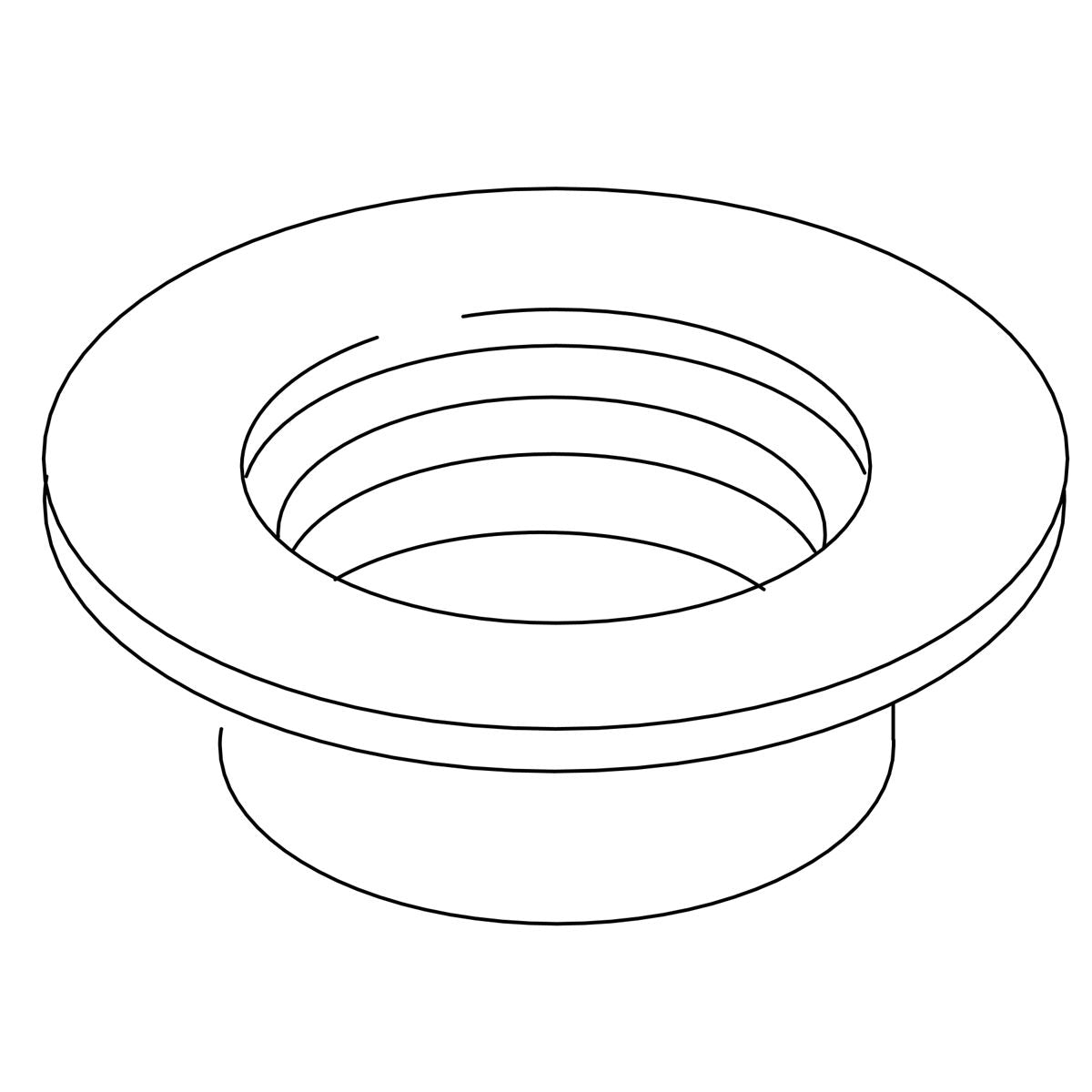 KOHLER Trim Ring, Drain - Polished Chrome, K-1025637-CP