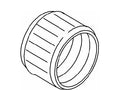 KOHLER Nut-.875-14, Drain - Matte Black, K-1025645-BL