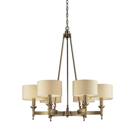 ELK SHOWROOM 10263/6 Pembroke 31'' Wide 6-Light Chandelier - Antique Brass