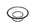 KOHLER Soap Dish, Glass, K-1031444