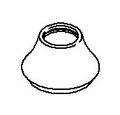 KOHLER Escutcheon - Vibrant Polished Nickel, K-1031869-SN