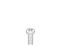 KOHLER Screw, M4 X 0.7 Pan Head, K-1031995