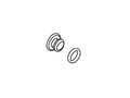 KOHLER Plug Button Assembly - Vibrant Moderne Brushed Gold, K-1032012-BGD