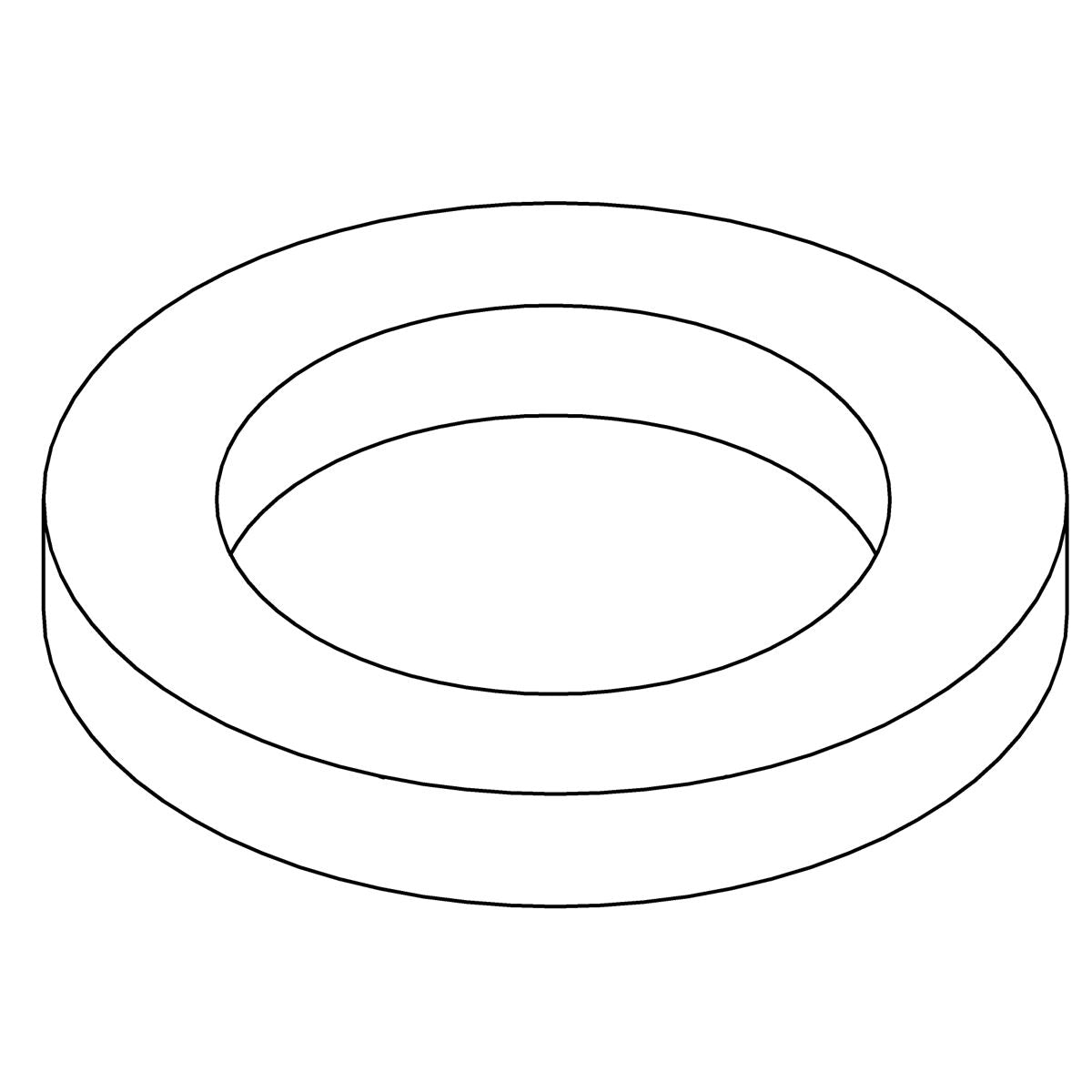 KOHLER Plate Gasket, Rubber, K-1032265