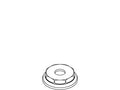 KOHLER Base, Deck Mount Spout - Vibrant Brushed Nickel, K-1032318-BN