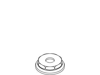 KOHLER Base, Deck Mount Spout - Vibrant Polished Nickel, K-1032318-SN