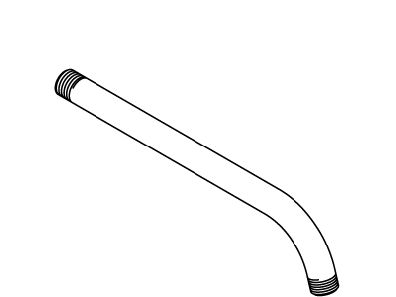 KOHLER Tube, Shower Arm - Vibrant Polished Nickel, K-1032319-SN