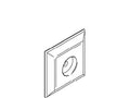 KOHLER Escutcheon - Vibrant Brushed Moderne Brass, K-1032503-2MB