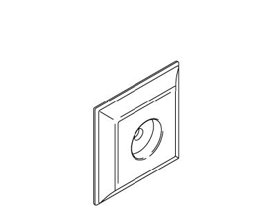 KOHLER Escutcheon - Vibrant Brushed Moderne Brass, K-1032503-2MB