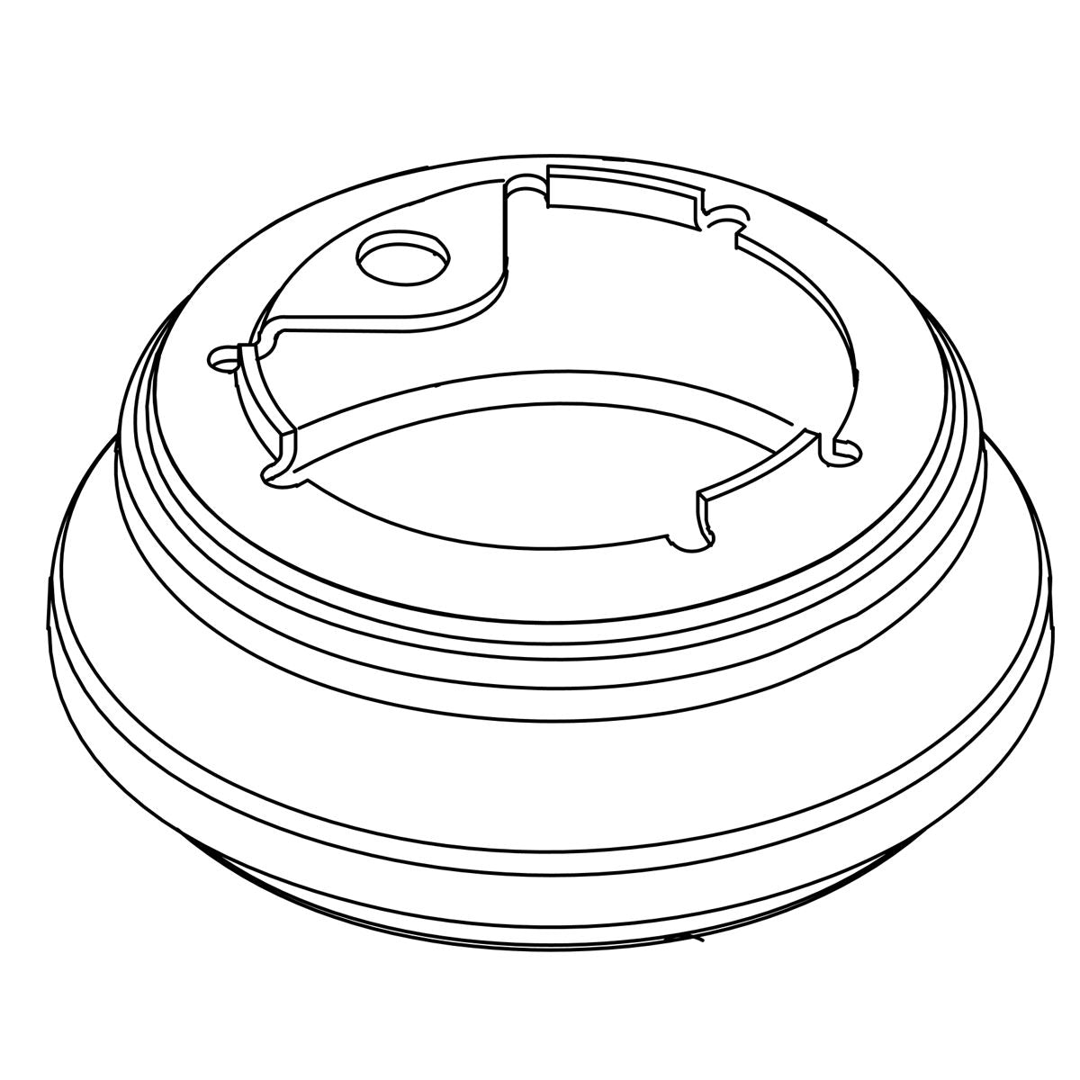 KOHLER Escutcheon - Brushed Chrome, K-1033743-G
