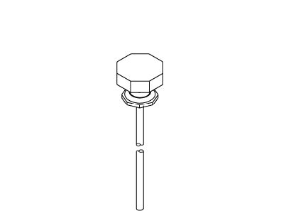 KOHLER Lift Rod Assembly - Vibrant Brushed Bronze, K-1033928-BV