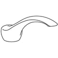 MOEN 103468BN Monticello Spout Kit - Brushed Nickel