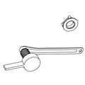 KOHLER Trip Lever Kit - Vibrant Brushed Bronze, K-1034693-BV