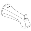KOHLER W-M Diverter Spout Assembly, Slipfit - Oil-Rubbed Bronze, K-1035018-BRZ