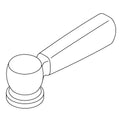 KOHLER Handle Assembly, Metal Ws - Oil-Rubbed Bronze, K-1035023-BRZ