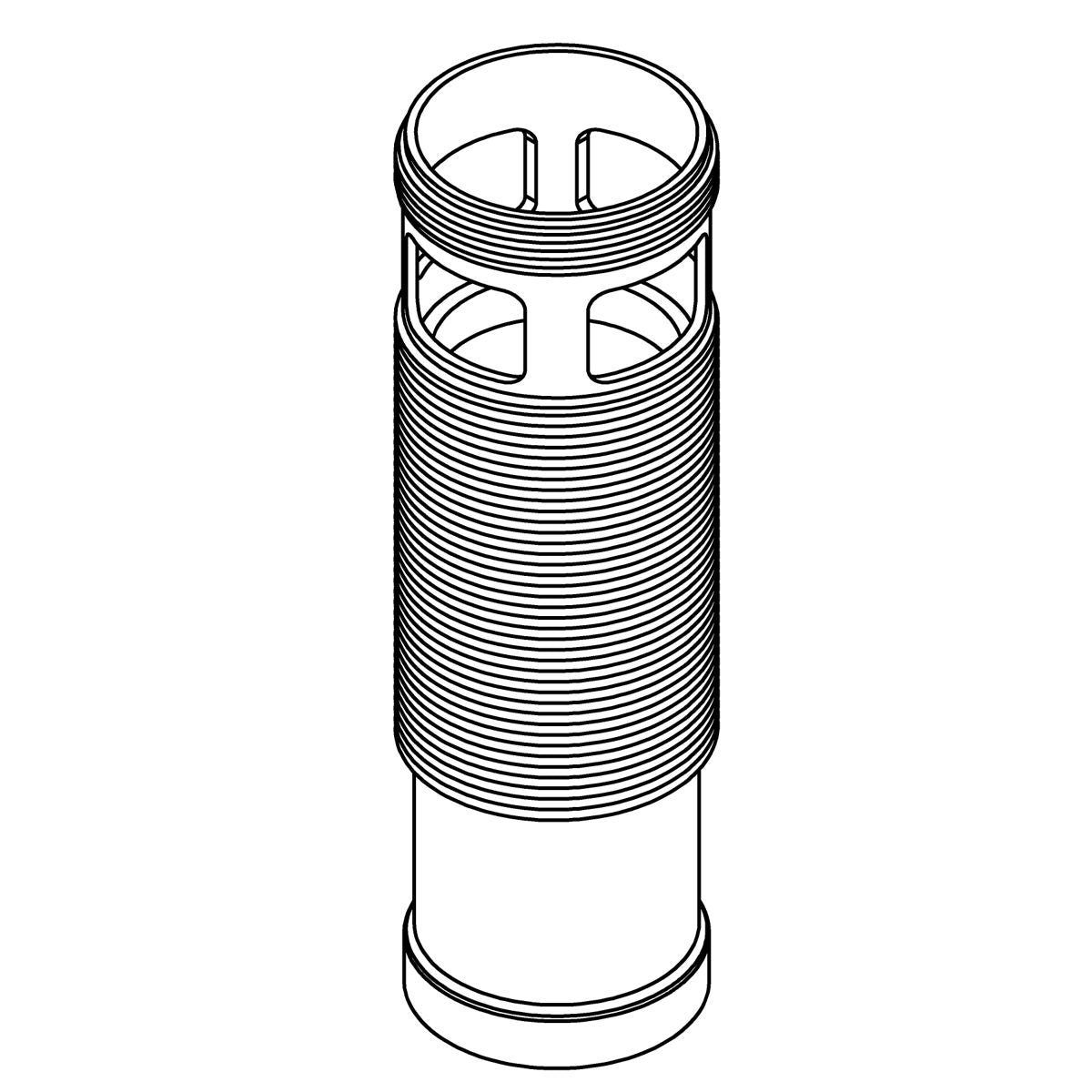 KOHLER Body Assembly, Clicker Drain - Bright Chrome, K-1035627-BC