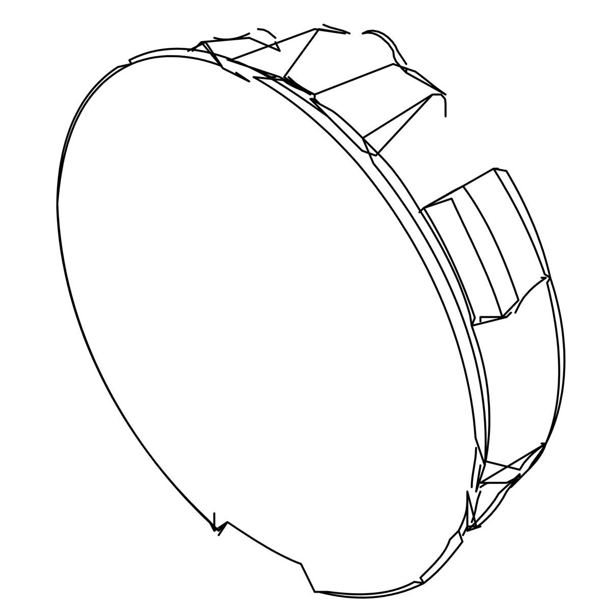 KOHLER Plug, Button - Brushed Chrome, K-1035798-G