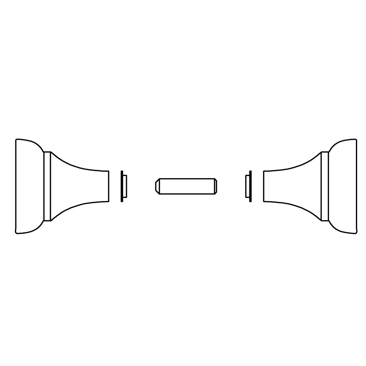 KOHLER Handle Assembly - Vibrant Brushed Nickel, K-1035917-BN