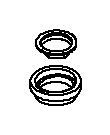 KOHLER Locknut & Gasket Kit, K-1036170