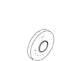KOHLER Escutcheon - Vibrant Polished Nickel, K-1036311-SN