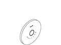 KOHLER Escutcheon - Vibrant Brushed Nickel, K-1036312-BN