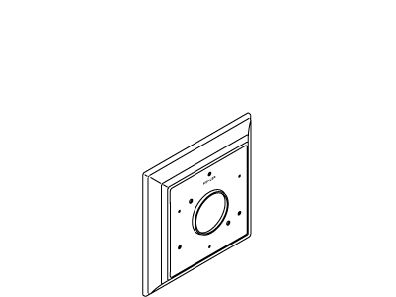 KOHLER Escutcheon - Polished Chrome, K-1036326-CP