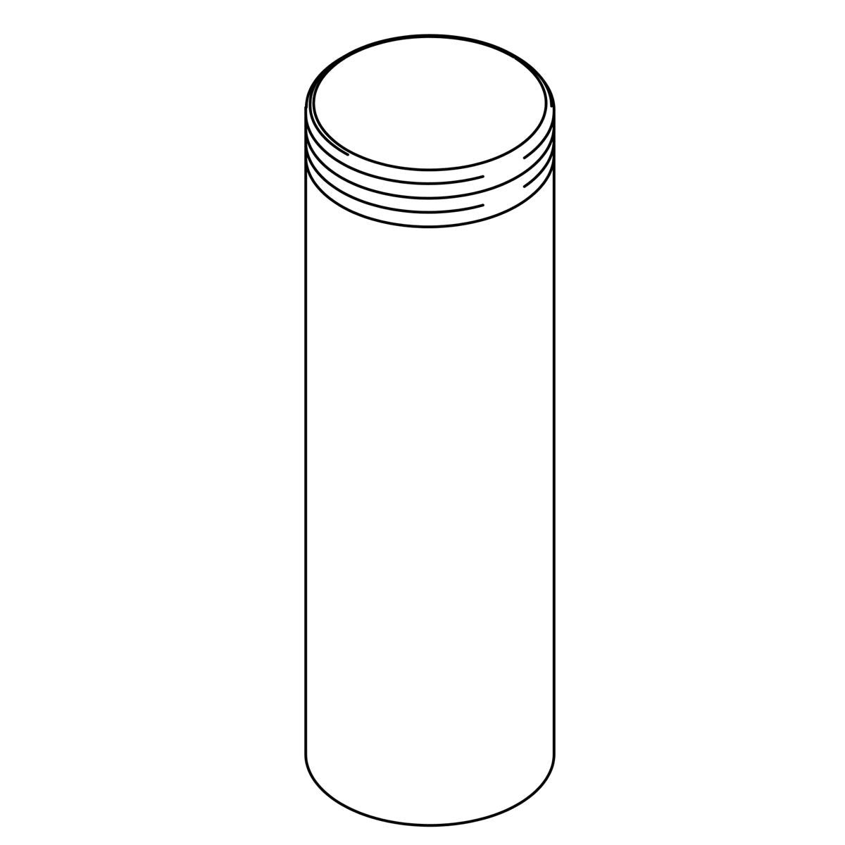 KOHLER Tailpiece Tube - Matte Black, K-1036351-BL