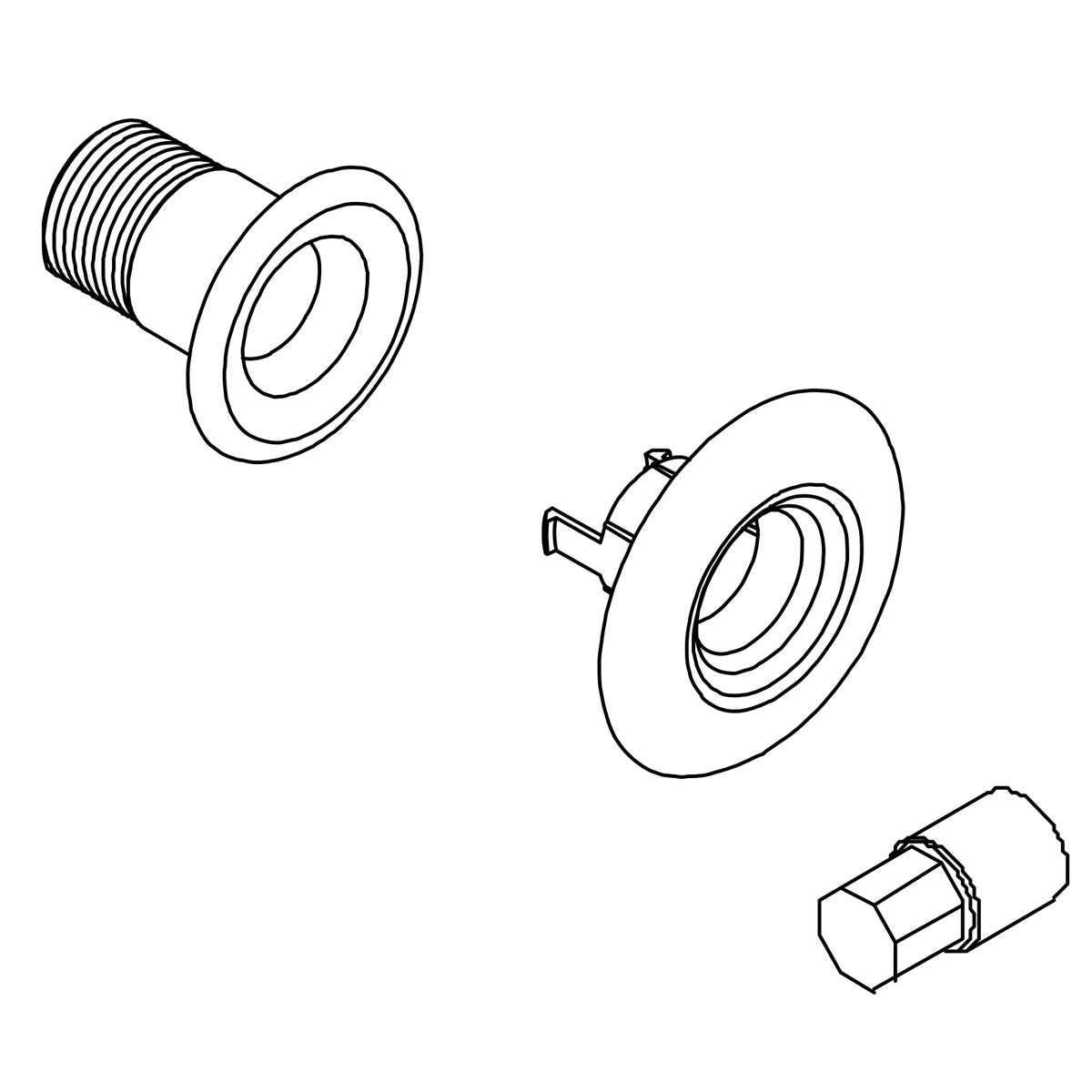 KOHLER 11 EFFERVESCENT JETS SERVICE KIT - Biscuit, K-1036406-96