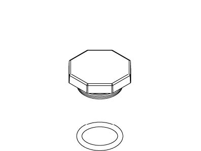 KOHLER Kit,Plug Button Hot - Vibrant Brushed Nickel, K-1036904-H-BN