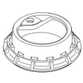 KOHLER Putty Plate,Over Mold, K-1036906