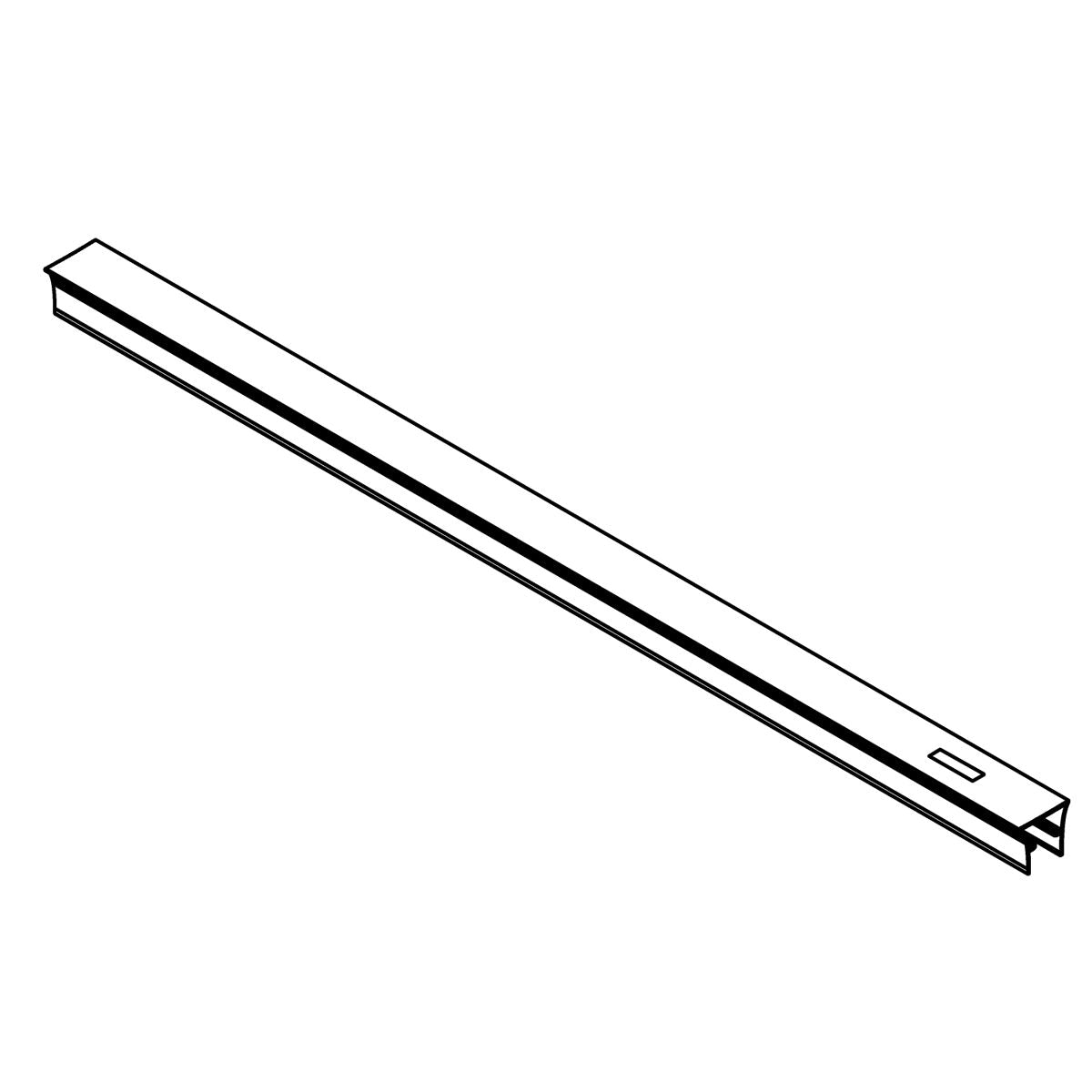 KOHLER Assembly, Top Track Label 702208 - Bright Polished Silver, K-1036945-05-SHP