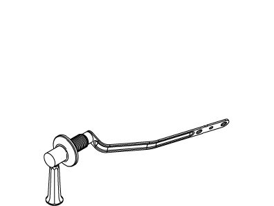 KOHLER Trip Lever Assembly - Polished Chrome, K-1038574-CP