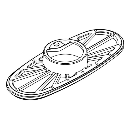 KOHLER Putty Plate,Over Mold-4", K-1038682