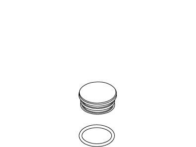KOHLER Cap Assembly, Handshower Slide Bar - Vibrant Brushed Moderne Brass, K-1040644-2MB