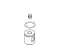 KOHLER Lock Assembly, Handshower Slide Bar - Rough Plate, K-1040645-RP