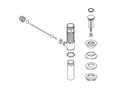KOHLER Premier Drain With Overflow, Exposed - Matte Black, K-1040720-BL