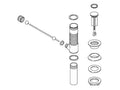 KOHLER Premier Drain W/O Overflow, Exposed - Vibrant Finish, K-1040721-VF