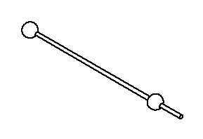 KOHLER Drain Rod Assembly (Exposed) - Vibrant Finish, K-1041821-VF