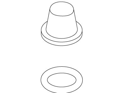 KOHLER Service Kit, O-Ring/Screen, K-1042003