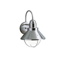 KICHLER 9022NI Seaside12" 1 Light Wall Light Brushed Nickel
